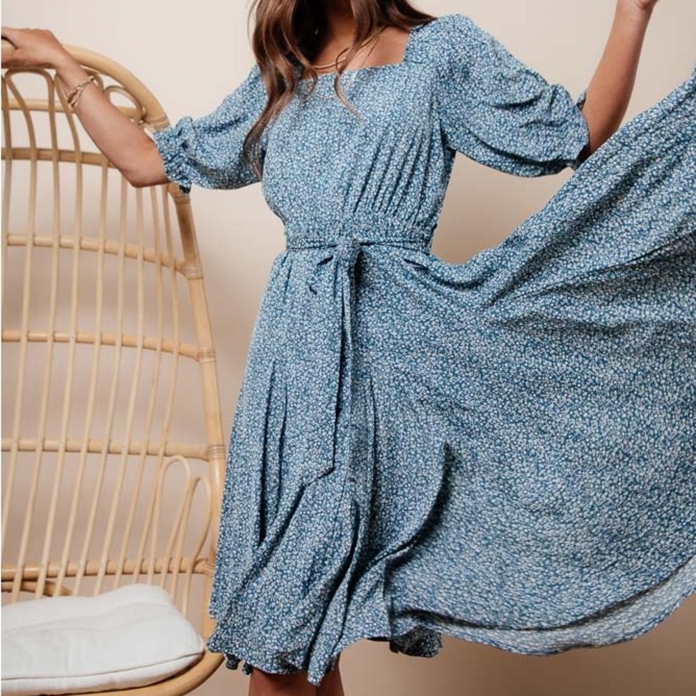 Bohme Floral Midi Dress